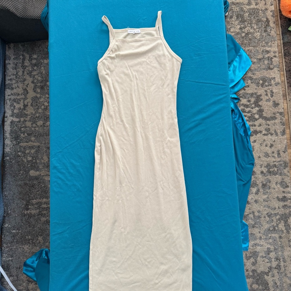 Socialite Cream Maxi Dress